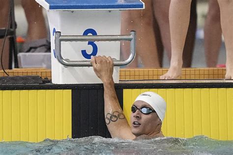 Caeleb Dressel comes up short again at US nationals, finishing 5th in the 100 butterfly